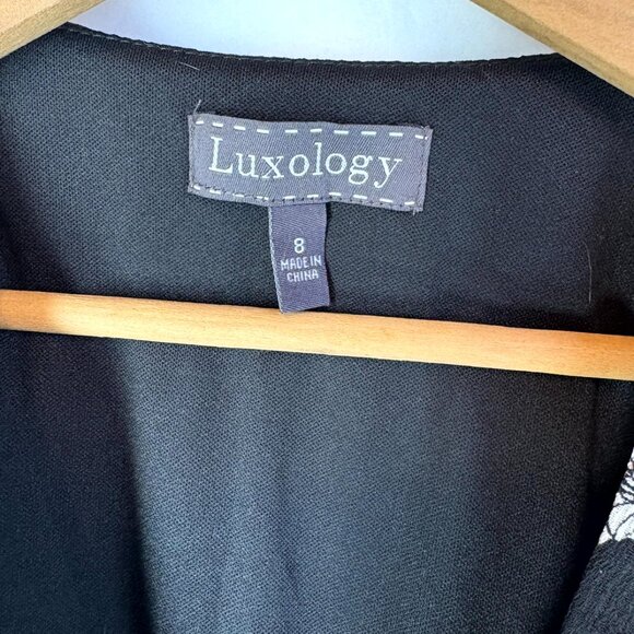 NWT Luxology Floral Faux Wrap Dress - Picture 5 of 7